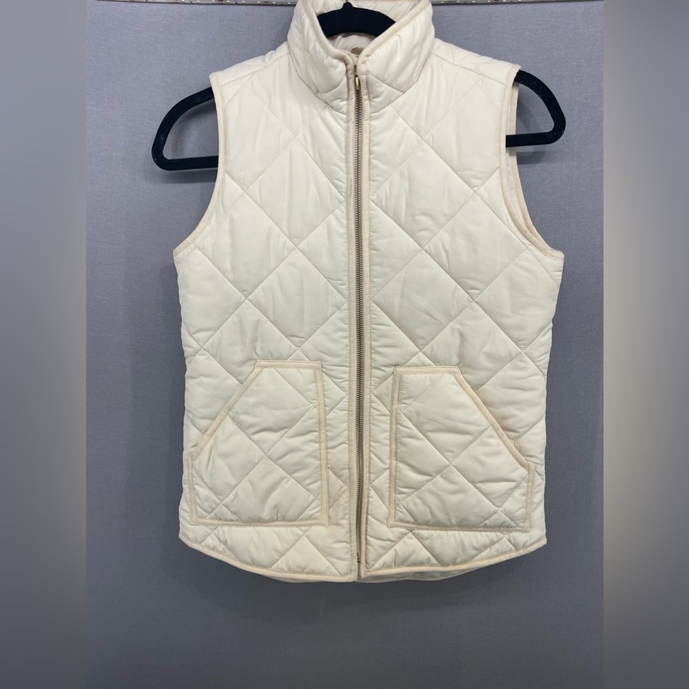 J crew women’s quilted vest size XXS